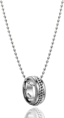 EndlessFashion C 372_JSE-SY-SPINER Silver Stone Pendant Set