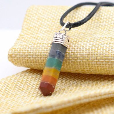 EXCEL 7 Chakra Vastu Healing Reiki Pendant Locket Silver Crystal Crystal Locket