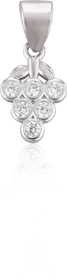 Shubhamkriti Jewels Elegant Silver Grape Cluster Silver Pendant