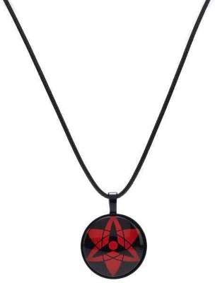 RVM Jewels Anime Naruto Sharingan Inspired Pendant Necklace Fashion Jewellery Accessory D2 Alloy