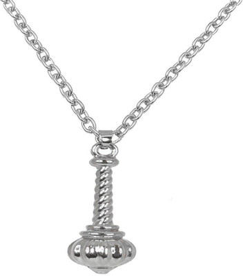 Armoise Sterling Silver, Rhodium Alloy Locket Set