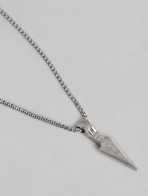 Harsh Enterprises Silver Stainless Steel Locket