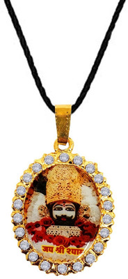 Teeragaj JAR481 Lord Jai Shree Baba Khatu Shyam/Barbarika Ji Pendant Locket Necklace Dori Stainless Steel Pendant Set