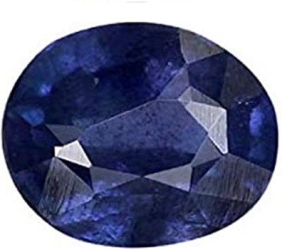 SIDHGEMS 7.25 Ratti 6.55 Carat AAA Blue Sapphire Neelam Stone Certified Natural Gemstone Sapphire Stone