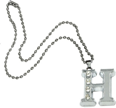 Meeko.com H letter pendent for unisex Metal