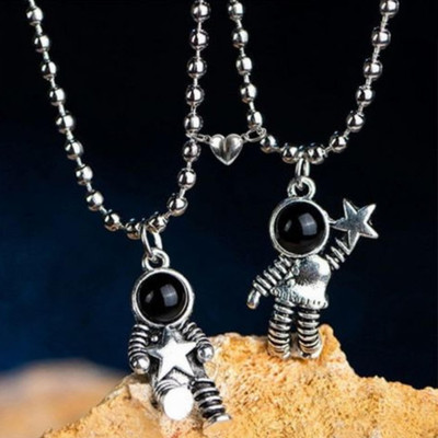 m a enterprises F 733_RR JSE-ACCE-ROBOT Stone Pendant Set