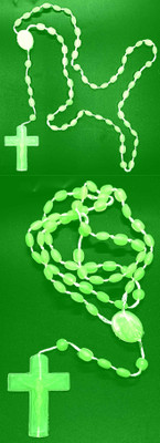 Dynamic Retail Global Jesus Cross Radium Locket Pendant Necklace Religious Jewellery Christmas NL669 Crystal Pendant Set
