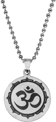 Shiv Jagdamba Religious Om Aum Ohm Symbol Meaningful Charm Gift Idea Yoga Meditation Jewellery Sterling Silver Stainless Steel Pendant