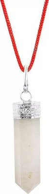 DEVAMA THE DIVINE Natural Crystal Pencil Shape for Crystal Stone Pendant Crystal Stone Pendant