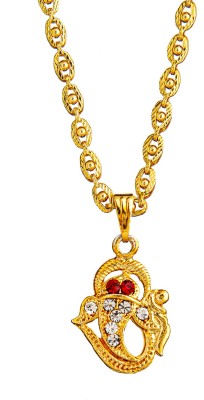 Shining Jewel SJN_108_F Gold-plated Brass Pendant Set