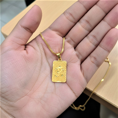 Charms 1-Gm locket set Gold-plated Alloy Locket Set