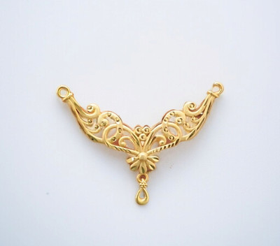 SAPNAPALACE Gold-plated Brass Pendant