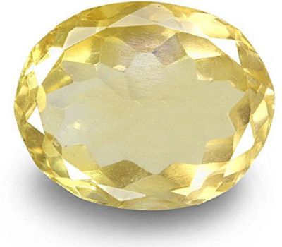 Vanishree World 6.76 Ct Certified Oval Mixed Cut Natural Citrine Gemstone Citrine Stone
