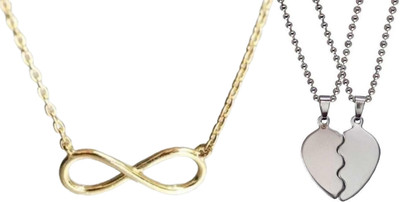 Armoise Stainless Steel Bar Silver Necklace Long Chain Women Sterling Silver Stainless Steel