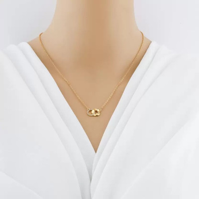 BOGHRA SALES New Stylish Classy Pendant Chain For Women And Girls Gold-plated Brass, Alloy Pendant