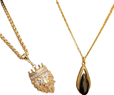 HEM RUPA Gold-plated Metal, Metal Locket Set