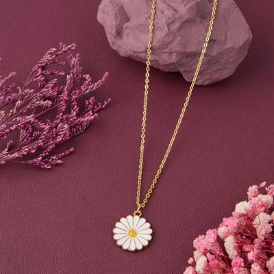 BOGHRA SALES New Stylish Classy Pendant Chain For Women And Girls Gold-plated Brass, Alloy Pendant