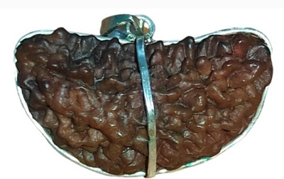 Nepali Rudraksha 1 Mukhi Rudraksha Collector with Certification ||by Nepali Rudraksh Certified Brass Pendant
