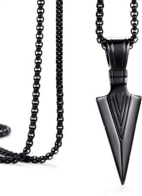 Animated F 161_JSE-black arrow 58 Ruby Stone Pendant Set