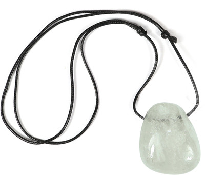 REIKI CRYSTAL PRODUCTS Natural Clear Quartz Reiki Healing Crystal Stone Pendant/Locket For Men & Women Quartz Crystal Pendant