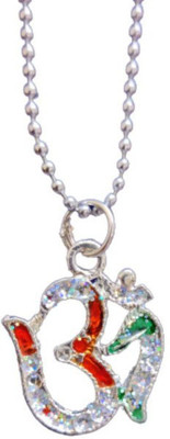 Armoise Pendant Locket Stylish, Fancy Silver Stainless Steel Pendant Set