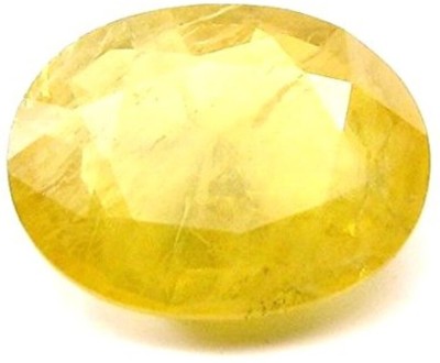 barmunda gems 8.25 Ratti Yellow Sapphire Gemstone Original Certified Pukhraj Stone Sapphire Stone