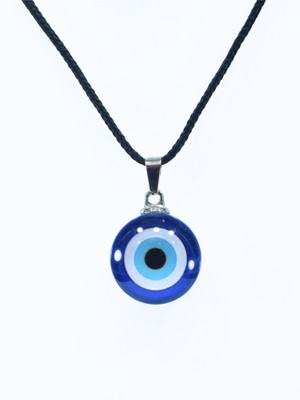 SPRIGEMS Evil Eye Locket Pendent with Black Thread Avoid Negative Energy Energize Pendent Plastic Locket