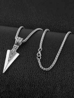 VIANSH Stunning Trendy Silver Pendant for Boys and Men | Stylish Pendant Rhodium, Sterling Silver Alloy, Brass, Metal, Stainless Steel Pendant