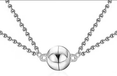 Animated F 66_JS mur-gol-pendent_-93 Rhodium Stone Pendant Set