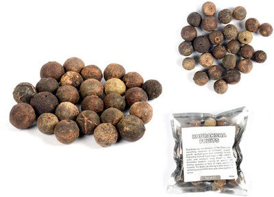 Rudraksham Rudraksham Rudraksha Sacred Fruit-Tear (Set of 21) With Brand Certification Wood Pendant Set