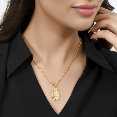 PYR JEWELS Gold-plated Alloy Pendant Set