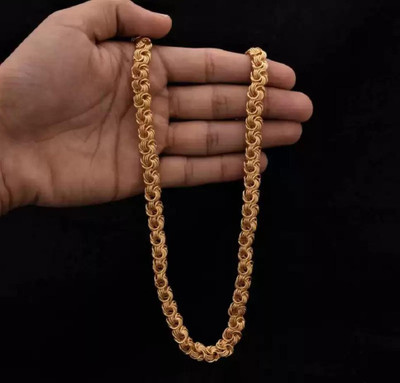 GAFUT New style new year gold chain for man and boy Gold-plated Copper Pendant Set