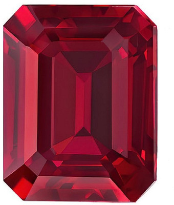 JEMSPRIME JEMSPRIME 7.25 Ratti 6.25 Crt Natural Burma Ruby Manik Birthstone Original Ruby Stone