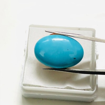 RatanBazar Natural Firoza/turquoise Stone 10.25 carat Stone Astrology Purpose Turquoise Stone Pendant