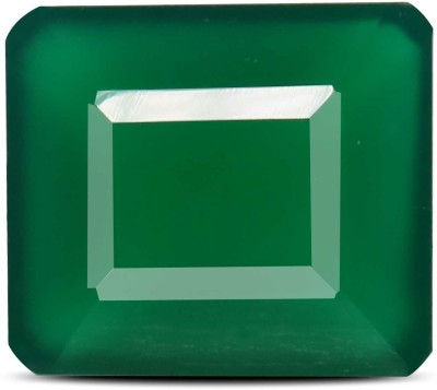 barmunda gems 10.25 Ratti Natural Green Onyx Stone Substitute Of Emerald Stone Ring Size Onyx Stone