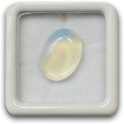 R.K GEMS Natural 5-6 Carat High Quality Genuine Blue Moon Gemstone Moonstone Stone
