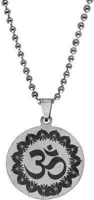 Shiv Jagdamba Religious Om Aum Ohm Symbol Meaningful Charm Gift Idea Yoga Meditation Jewellery Sterling Silver Stainless Steel Pendant