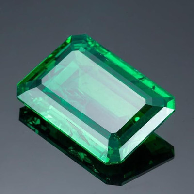 jemskart 11.25 Ratti 10.62 Crt Colombian Panna Stone Original LabCertified Loose Precious Emerald Stone