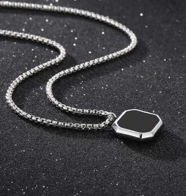 m a enterprises F 53_JS cube silver 365_-245 Stone Pendant Set