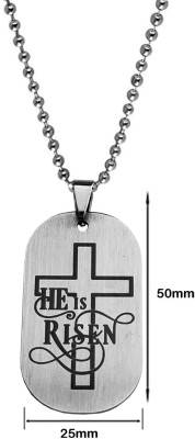 M Men Style Chrismax Gift Lord Christan Christ Jesus Cross Head Religious Pendant Sterling Silver Stainless Steel Pendant