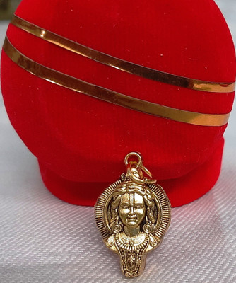 SAPTARISHI Shri Ram lala golden pendent with Golden chain Brass Locket Set