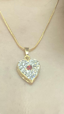 RICKY COLLLECTIONS New Heart Shape Locket Metal Pendant