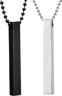 Animated F 156_JSE-BAR KALA SILVER Silver Stone Pendant Set