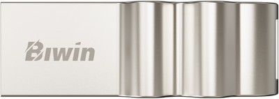 Biwin UD30 64 GB Pen Drive Compatible with Laptop USB 2.0 Metal Case(Silver)
