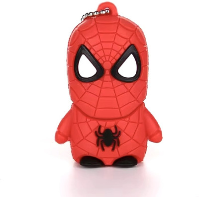 Harry PVC Spiderman USB 32 GB Pen Drive Compatible with Desktop Computer, Laptop, Mobile, Audio Player USB 2.0 Plastic Case(Red)