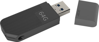 Acer UP200 USB2.0 64 GB Pen Drive Compatible with Netbook, Laptop USB 2.0 Plastic Case(Black)