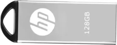 HP Tyep C OTG FREE 128 GB Pen Drive Compatible with Audio Player, Desktop Computer, Gaming Console, Audio Player, Tablet USB 2.0 Metal Case(Silver)