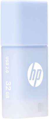 HP USB 2.0 v168 32 GB Pen Drive(Blue)
