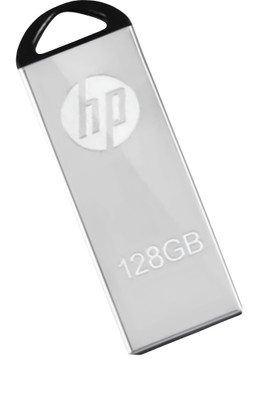 HP V220 Srp 128 GB Pen Drive  (Silver) For Rs. 299 @ 83 %