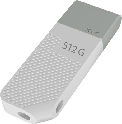 Acer UP300 512 GB Pen Drive Compatible with Desktop Computer, Laptop, Television USB 3.0 Plastic Case(White)